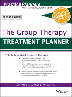 cover image of The Group Therapy Treatment Planner, with DSM-5 Updates